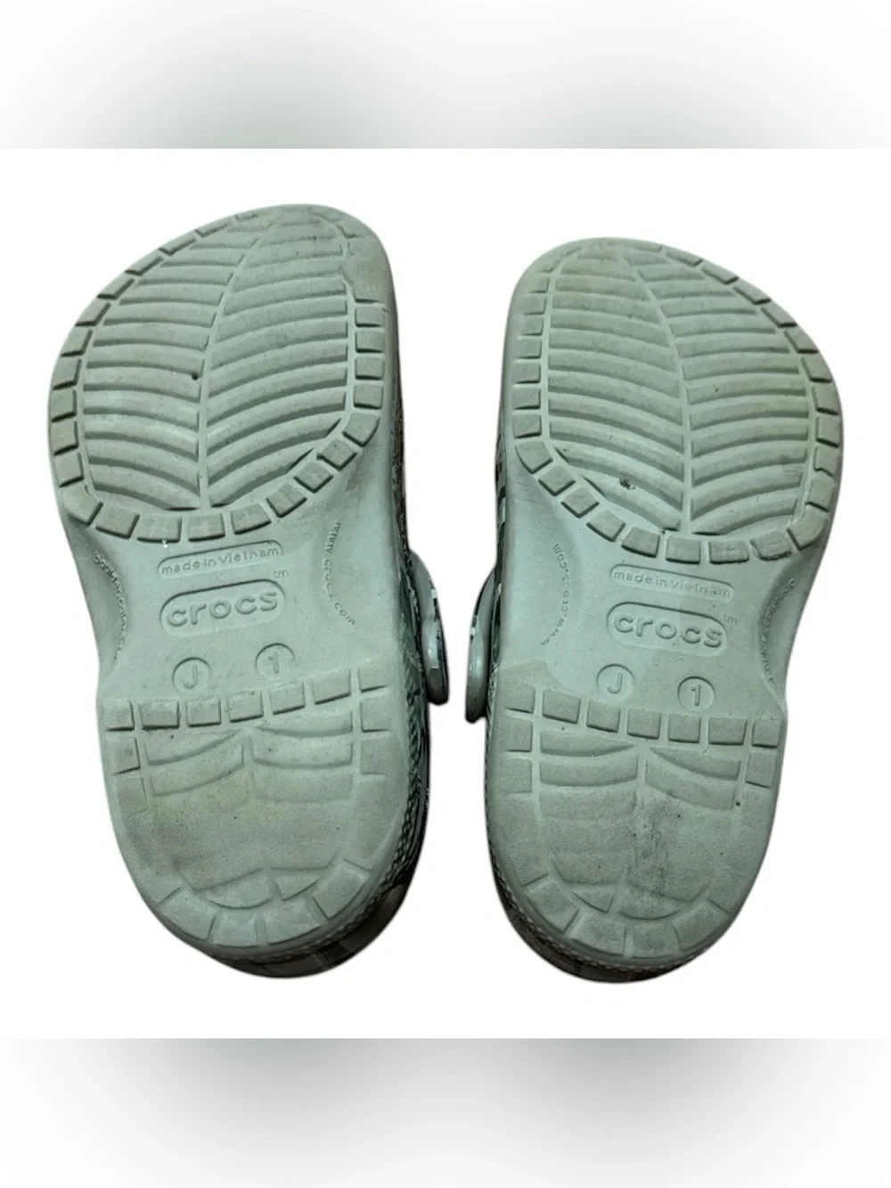 CROCS Kids Camo Slip-On Clogs